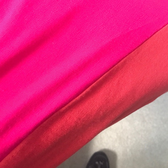 H & M color block dress black pink and orange - Picture 5 of 5